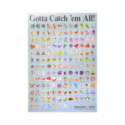 Pokemon x Thisisneverthat Sticker Poster Multi