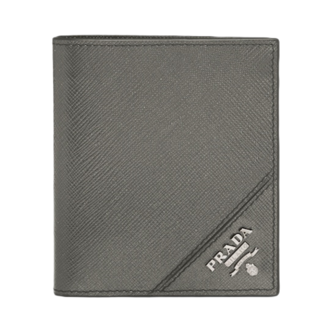 프라다 사피아노 레더 월렛 마블 그레이(Prada Saffiano Leather Wallet Marble Gray) - 1