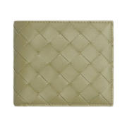 Bottega Veneta Intrecciato Bi-Fold Wallet Travertine