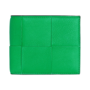 Bottega Veneta Bi-Fold Wallet Parakeet Black