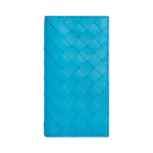 Bottega Veneta Slim Intrecciato Long Wallet Pool