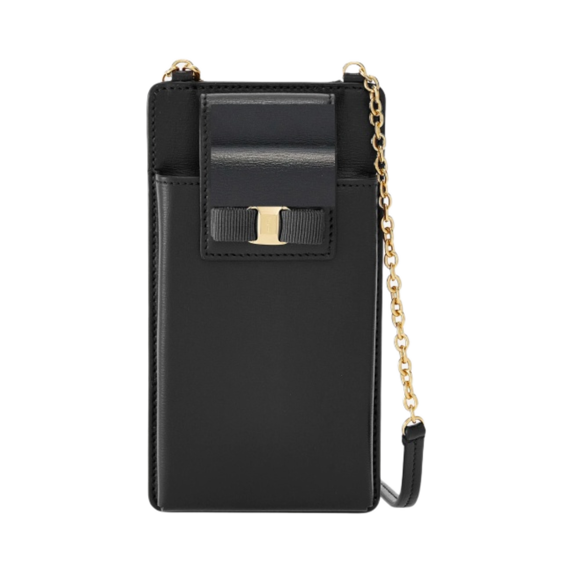 페라가모 바라 보우 스마트폰 케이스 블랙(Ferragamo Vara Bow Smartphone Case Black) - 1