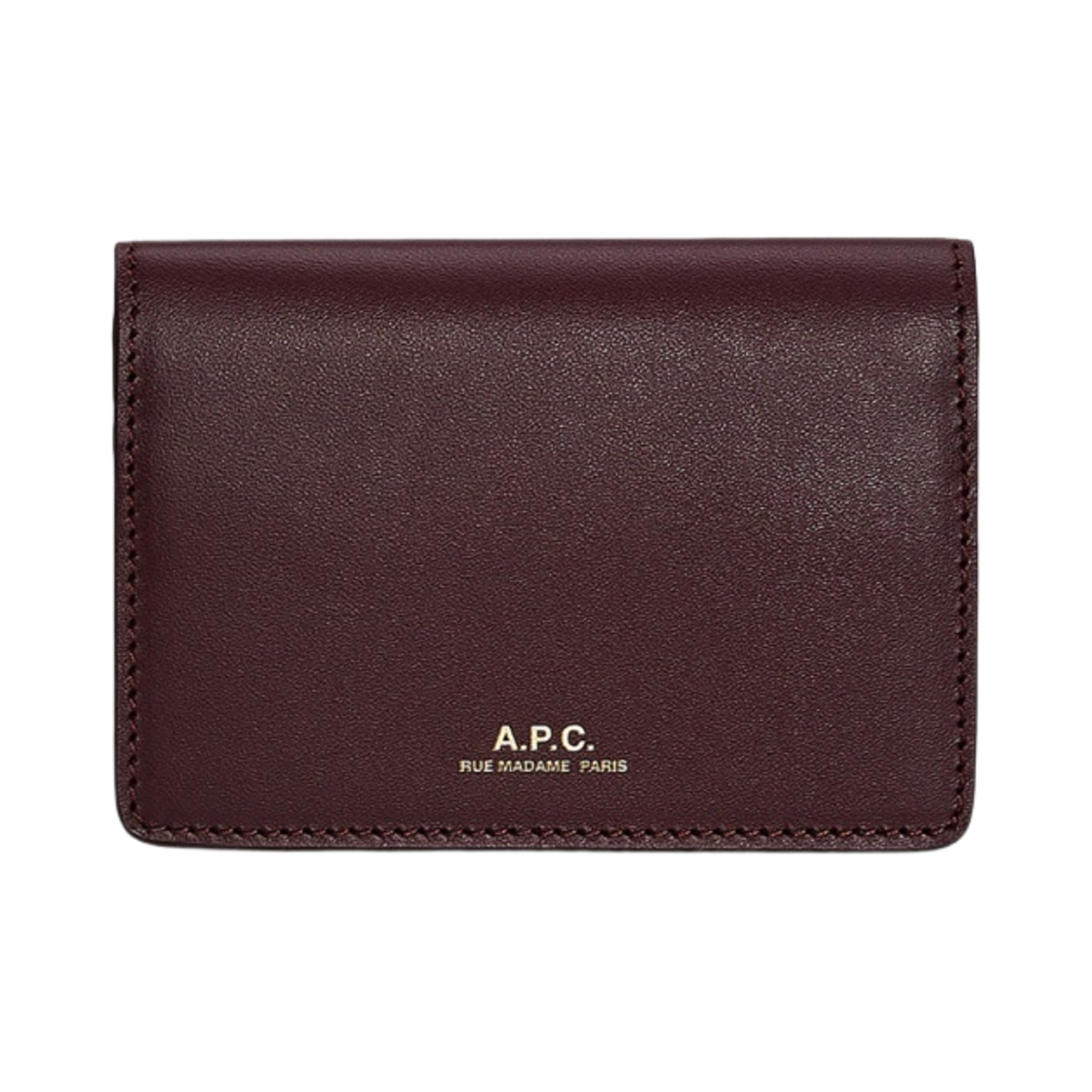아페쎄 스테판 호라이즌 카드 홀더 버건디(A.P.C. Stephan Horizon Card Holder Burgundy) - 1