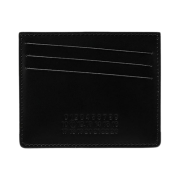 Maison Margiela Black Numbers Logo Card Holder Black
