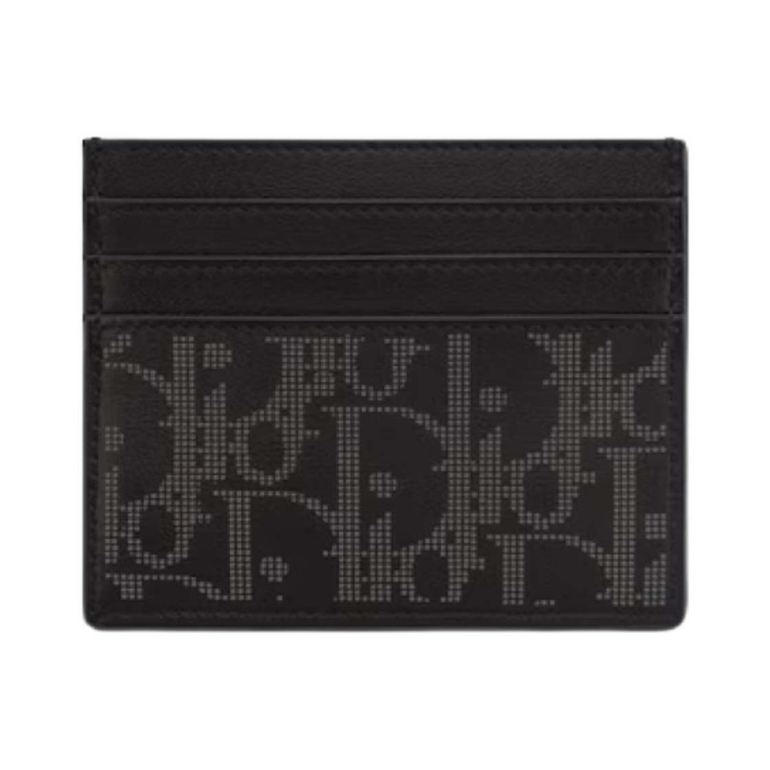 디올 월드 투어 카드 홀더 디올 오블리크 갤럭시 레더 블랙(Dior World Tour Card Holder Dior Oblique Galaxy Leather Black) - 2