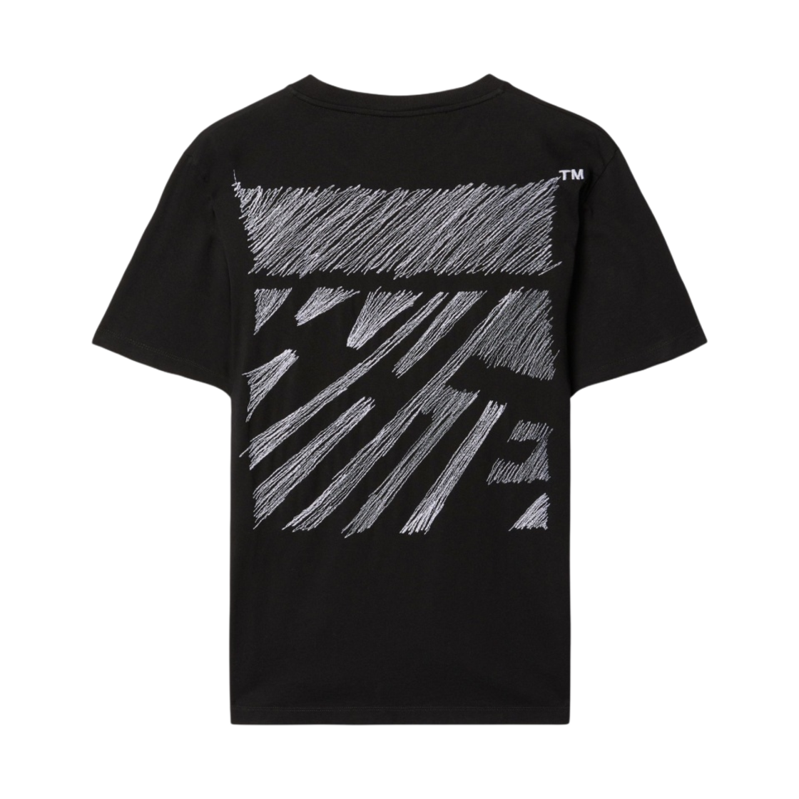 오프화이트 스크리블 다이애그 슬림 숏슬리브 티셔츠 블랙(Off-White Scribble Diag Slim S/S T-Shirt Black) - 2