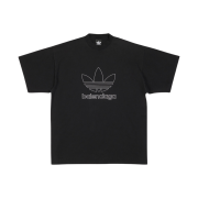 Balenciaga x Adidas T-Shirt Oversized Black