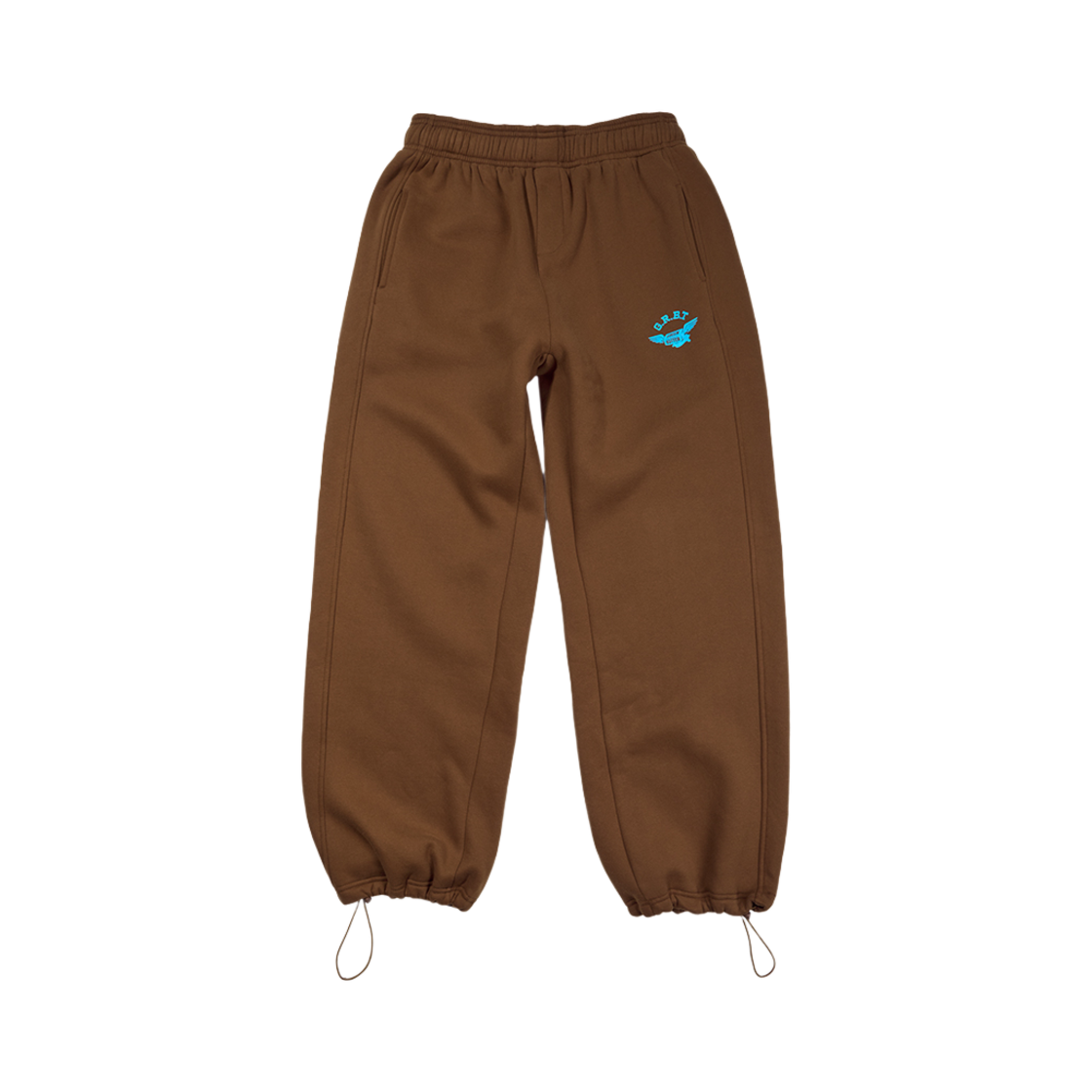그린버터 버터 윙 플러프 스웻 팬츠 브라운(Greenbutter Butter Wing Fluff Sweat Pants Brown) - 1