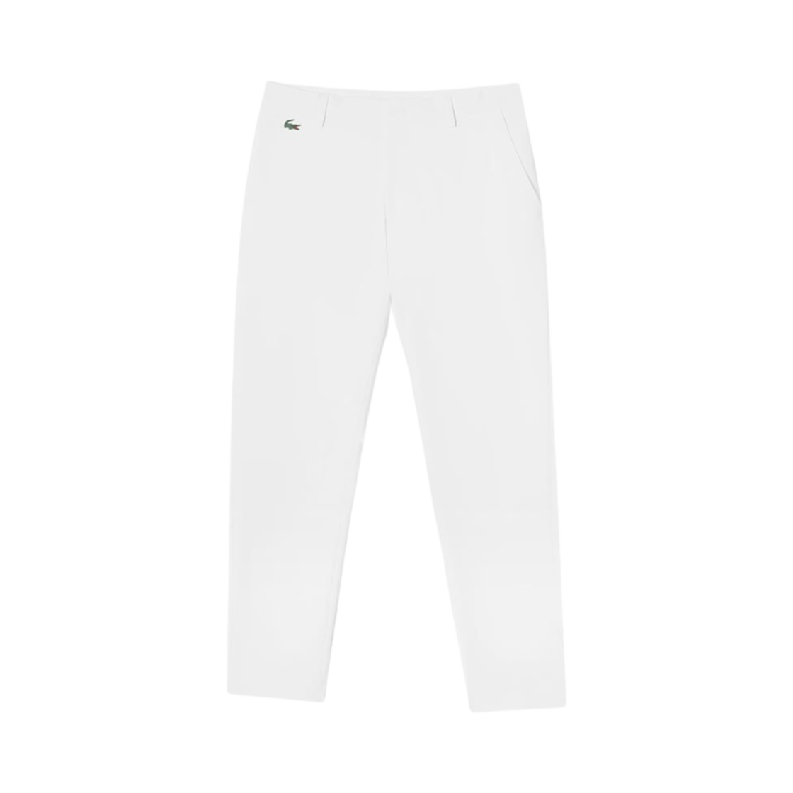 라코스테 골프 테이퍼드 핏 팬츠 화이트(Lacoste Golf Tapered Fit Pants White) - 1