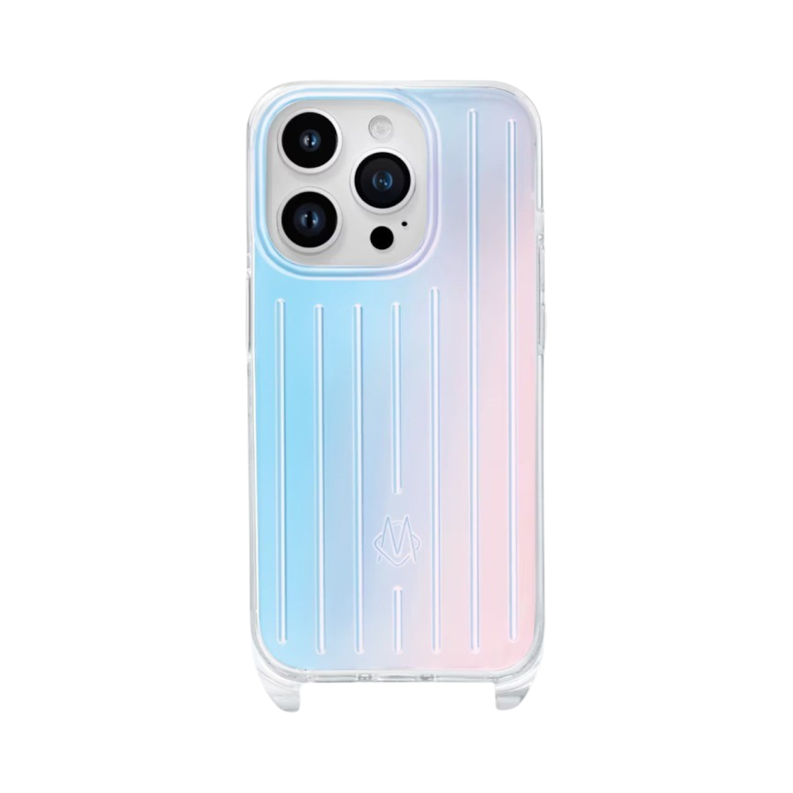 52915003 Rimowa iPhone 15 Pro Case with Strap Iridescent