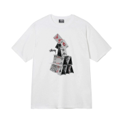 Stussy House Of Cards T-Shirt White