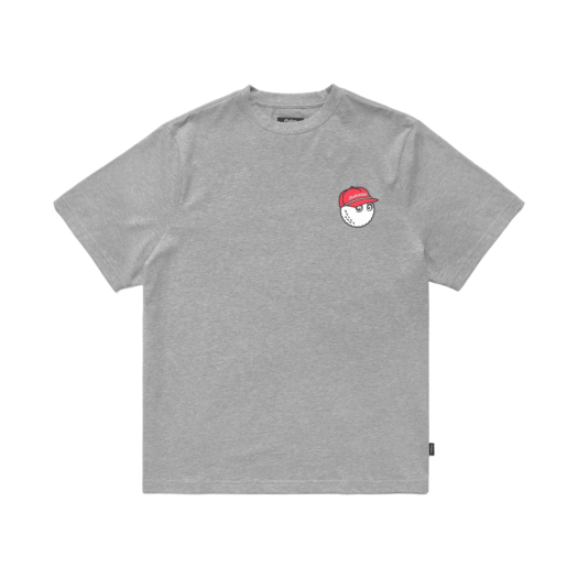 Malbon Golf x Budweiser Buckets T-Shirt Heather Grey