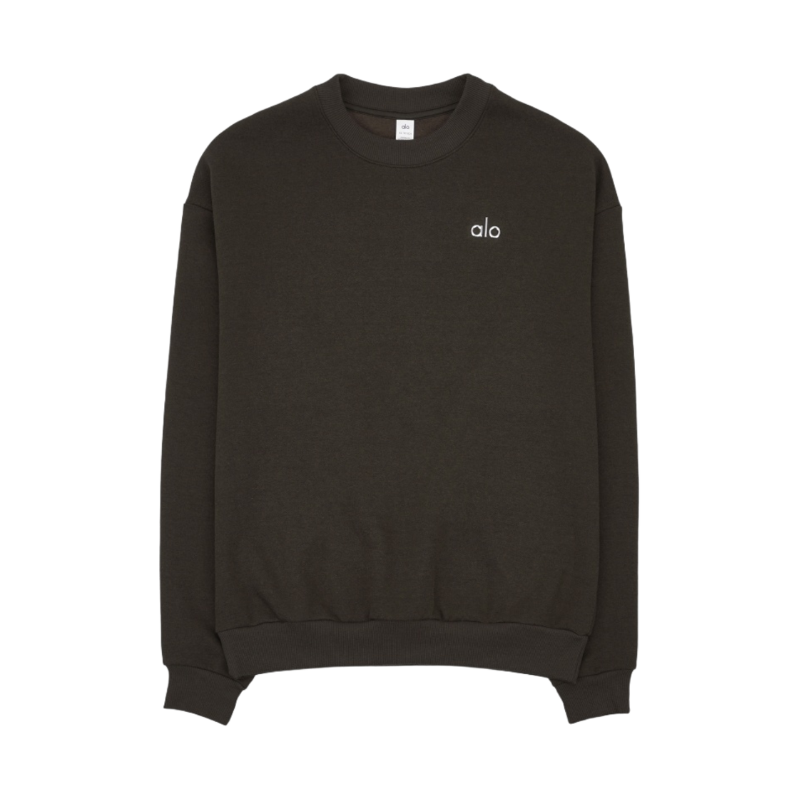 (W) 알로 요가 어콜레이드 크루넥 풀오버 에스프레소((W) Alo Yoga Accolade Crew Neck Pullover Espresso)