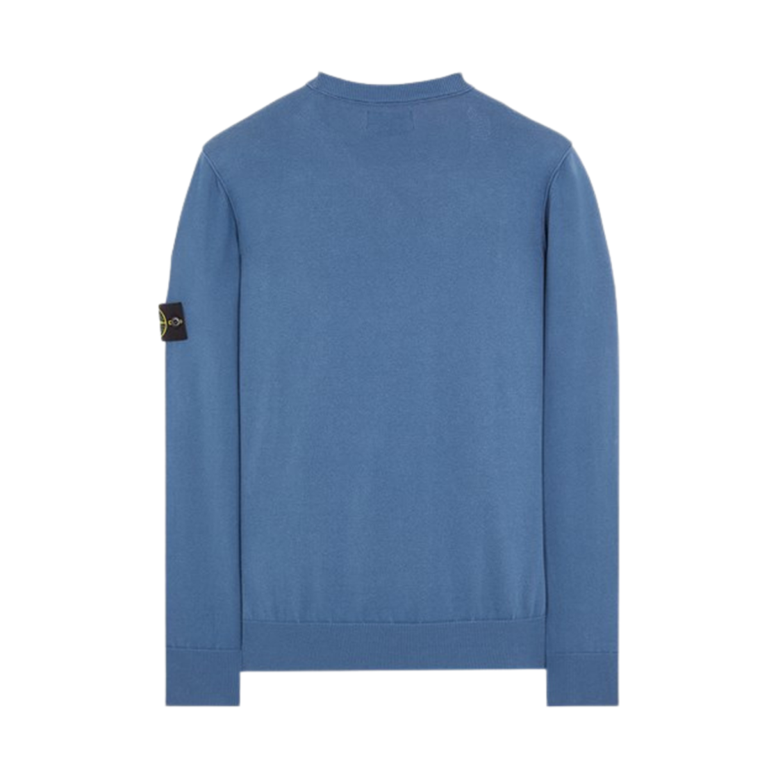 스톤 아일랜드 540B2 소프트 오가닉 코튼 크루넥 니트 아비오 블루 - 24SS(Stone Island 540B2 Soft Organic Cotton Crewneck Knit Avio Blue - 24SS) - 2