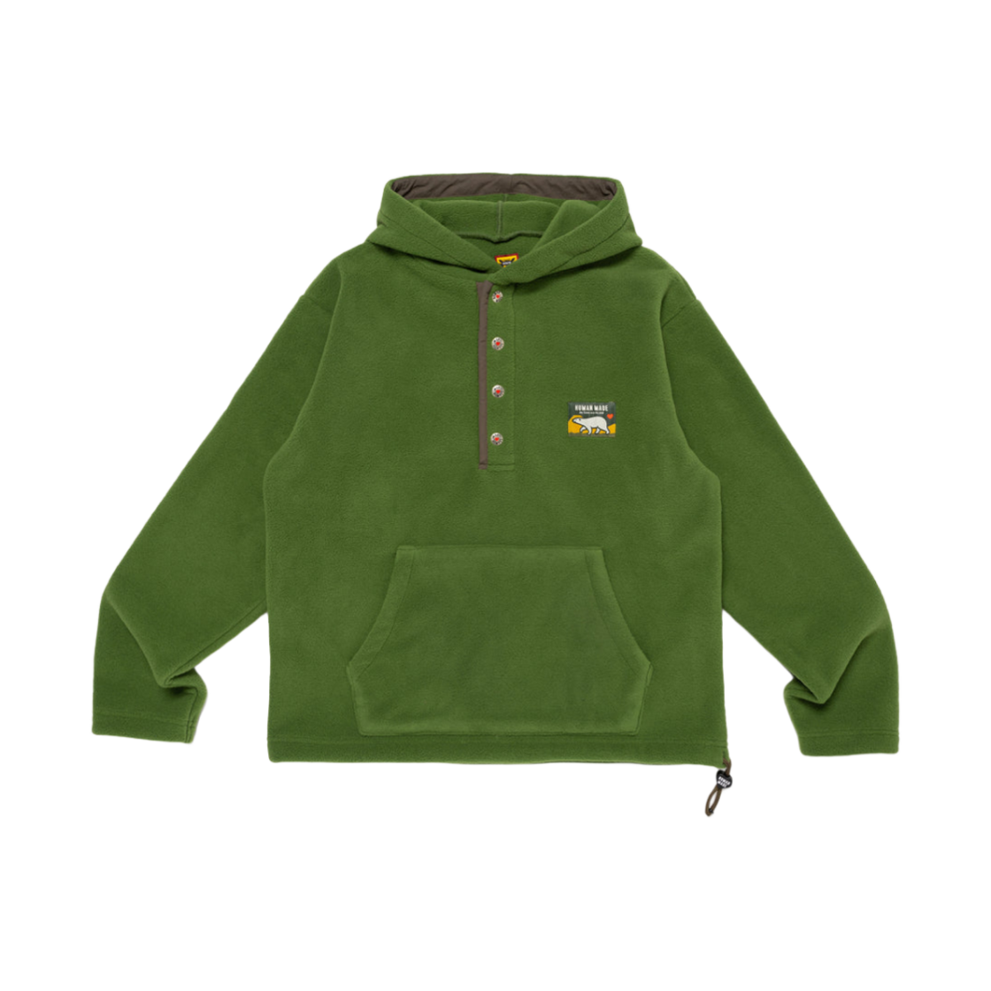 휴먼 메이드 플리스 후드 그린(Human Made Fleece Hoodie Green) - 2
