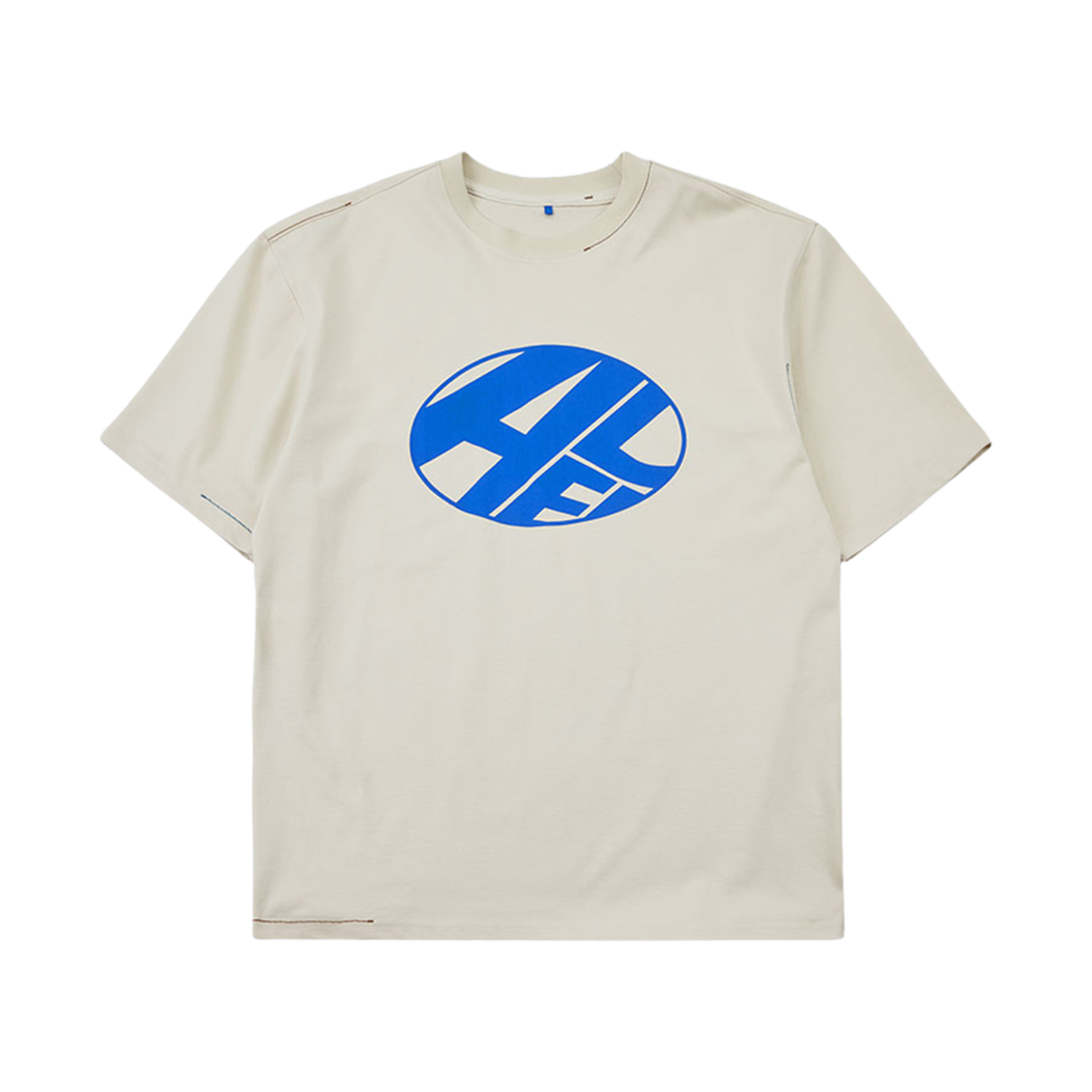 BLASSHT07BG Ader Error Distort B Logo T-Shirt Beige