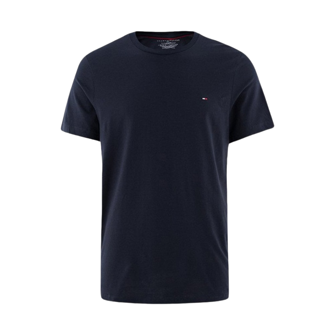 타미 힐피거 코어 플래그 크루넥 티셔츠 다크 네이비(Tommy Hilfiger Core Flag Crew Neck T-Shirt Dark Navy)