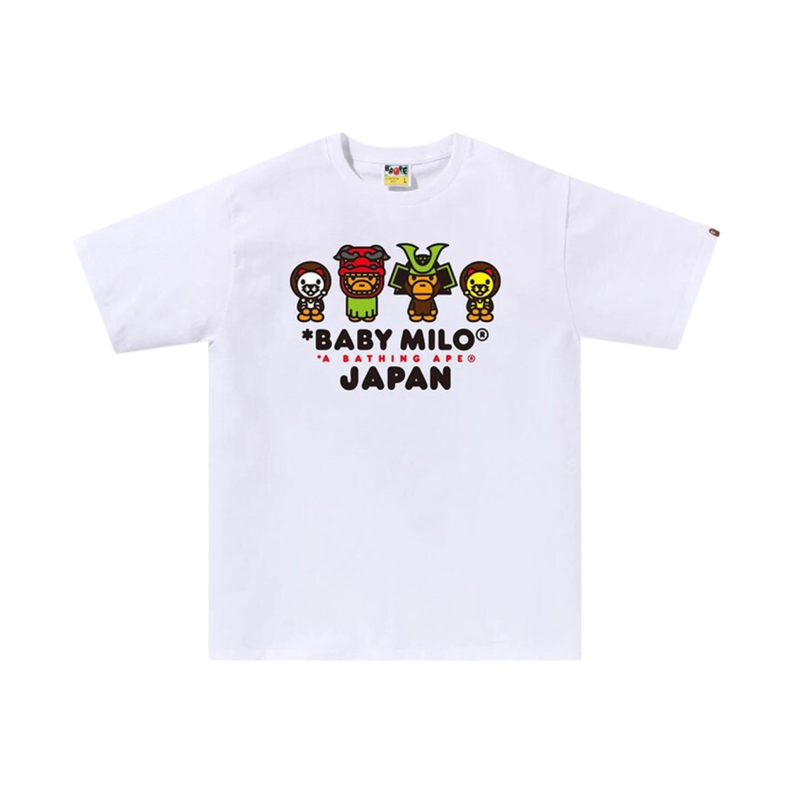 - BAPE Baby Milo Japan T-Shirt White