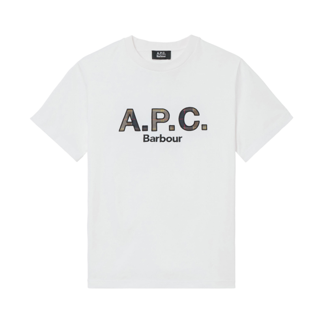 - A.P.C. x Barbour Classic Logo T-Shirt White
