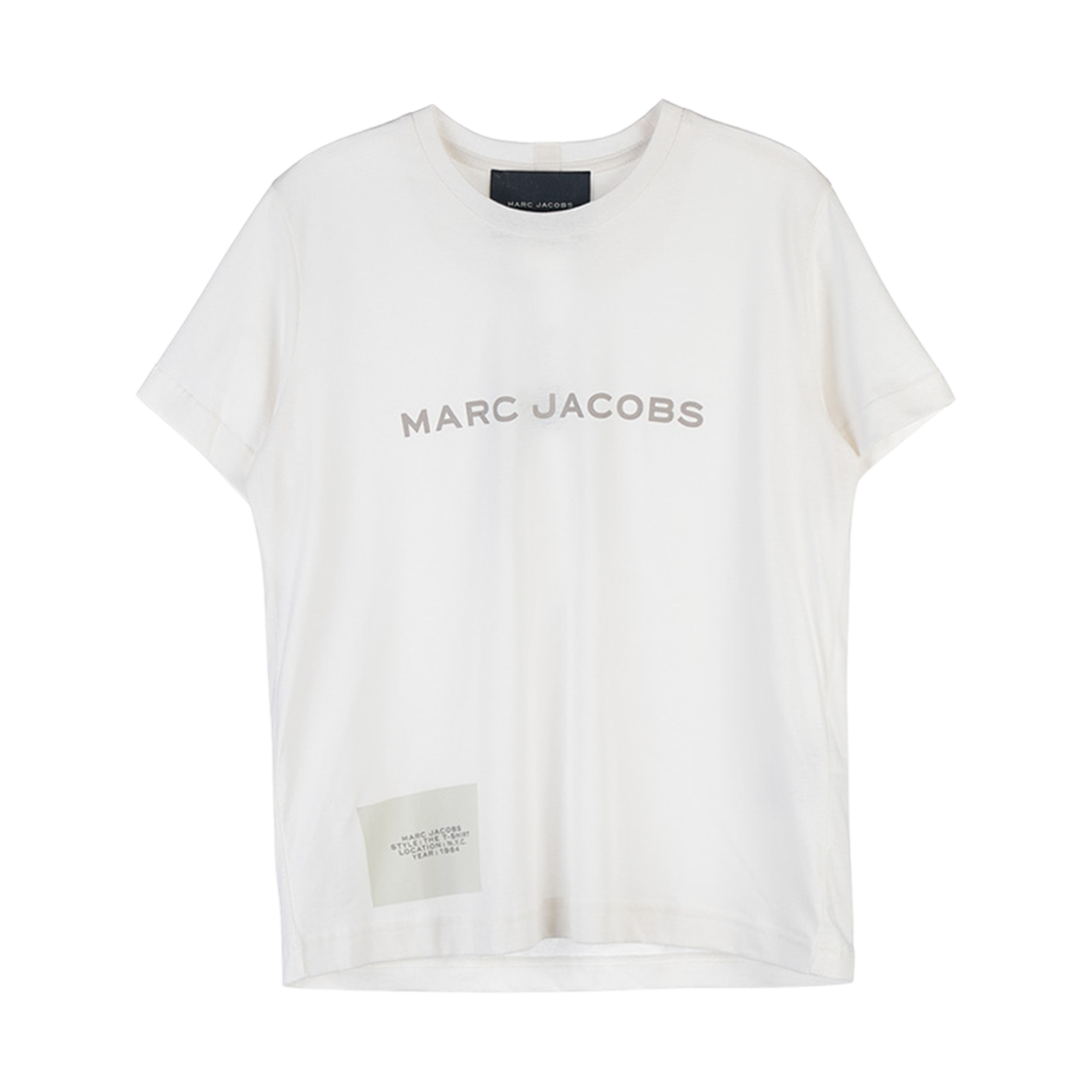 C631C07PF21-177 (W) Heaven by Marc Jacobs Cotton Logo T-Shirt Chalk