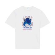 Maison Kitsune x Ader Error The Bluest Fox T-Shirt White