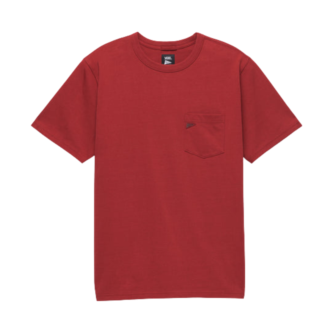반스 x 필그림 포켓 티셔츠 브릭 레드(Vans x Pilgrim Pocket T-Shirt Brick Red)