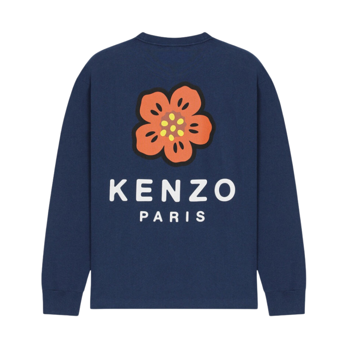 겐조 보케 플라워 롱슬리브 티셔츠 미드나잇 블루(Kenzo Boke Flower Long Sleeve T-Shirt Midnight Blue) - 1