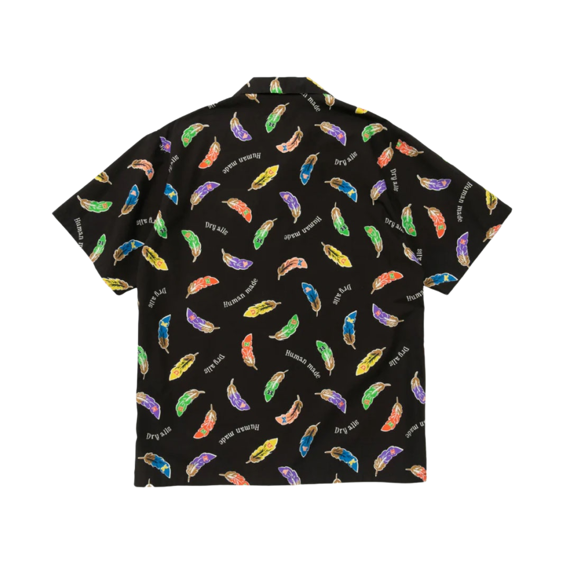 휴먼 메이드 페더 알로하 셔츠 블랙(Human Made Feather Aloha Shirt Black) - 2