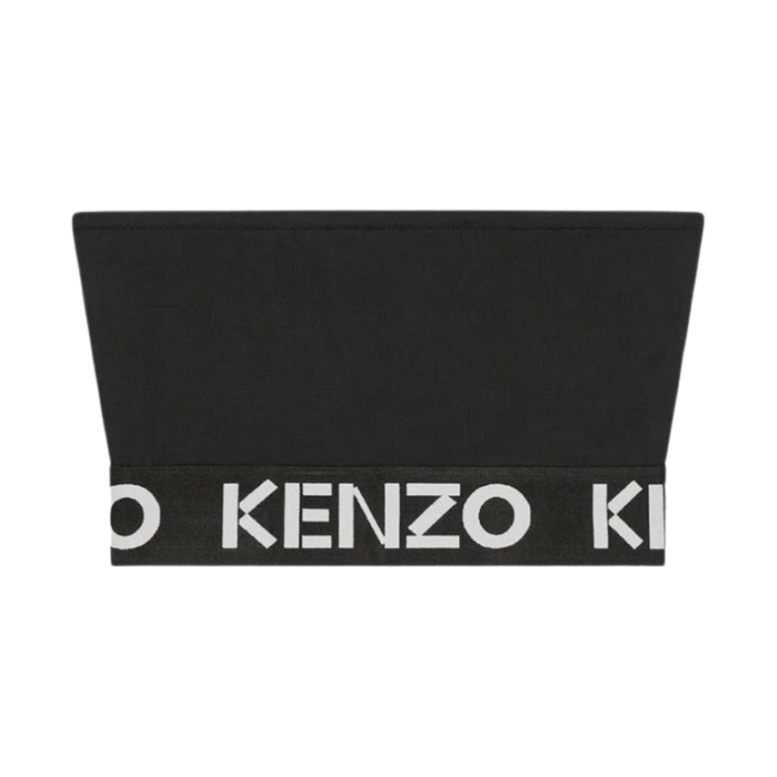 (W) 겐조 숏 방도 탑 블랙((W) Kenzo Short Bandeau Top Black) - 1