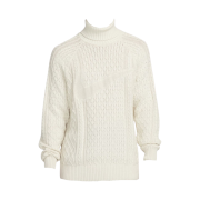 Nike Life Cable Knit Turtleneck Sweater Light Bone - Asia