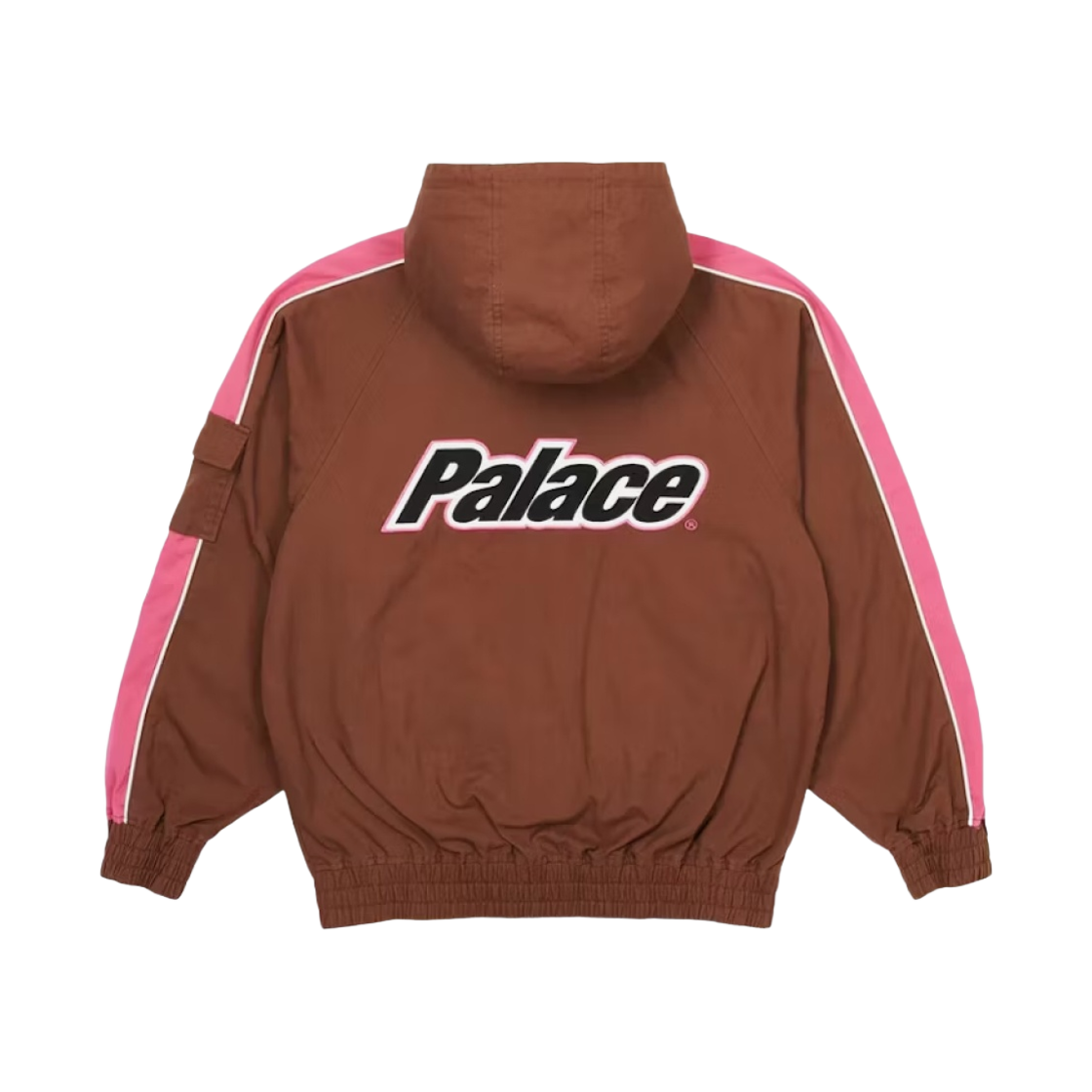 팔라스 로워케이스 후드 코튼 자켓 브라운 핑크 - 22FW(Palace Lowercase Hooded Cotton Jacket Brown Pink - 22FW) - 2