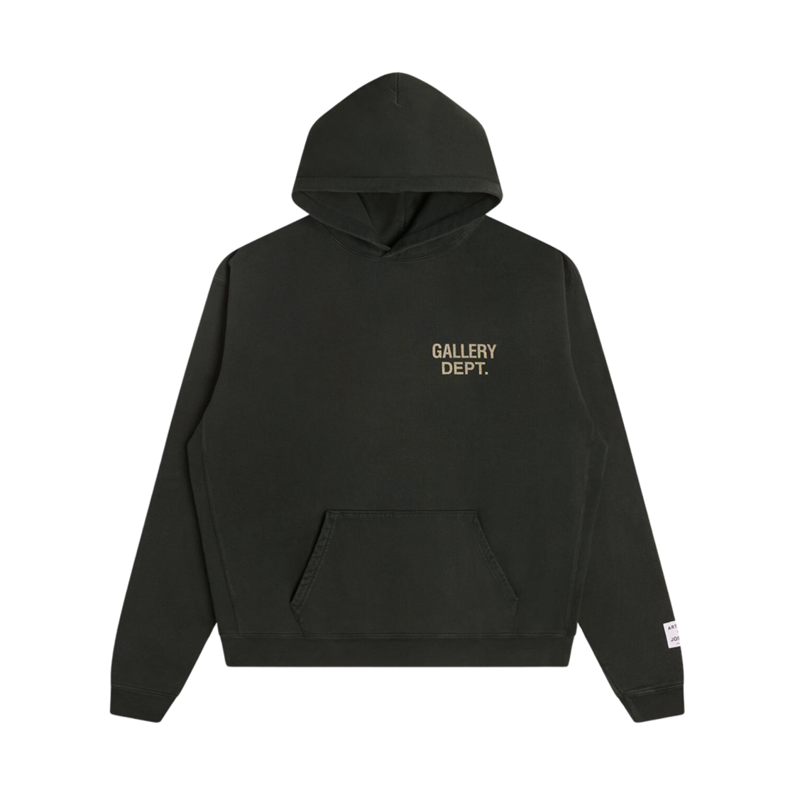 갤러리 디파트먼트 90'S GD 로고 후드 빈티지 블랙(Gallery Dept. 90'S GD Logo Hoodie Vintage Black)
