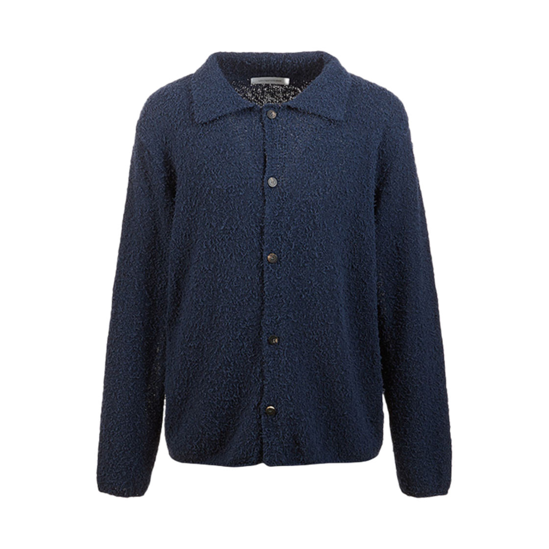 르917 텍스쳐 버튼 다운 셔츠 네이비(Le17Septembre Textured Button-Down Shirt Navy)