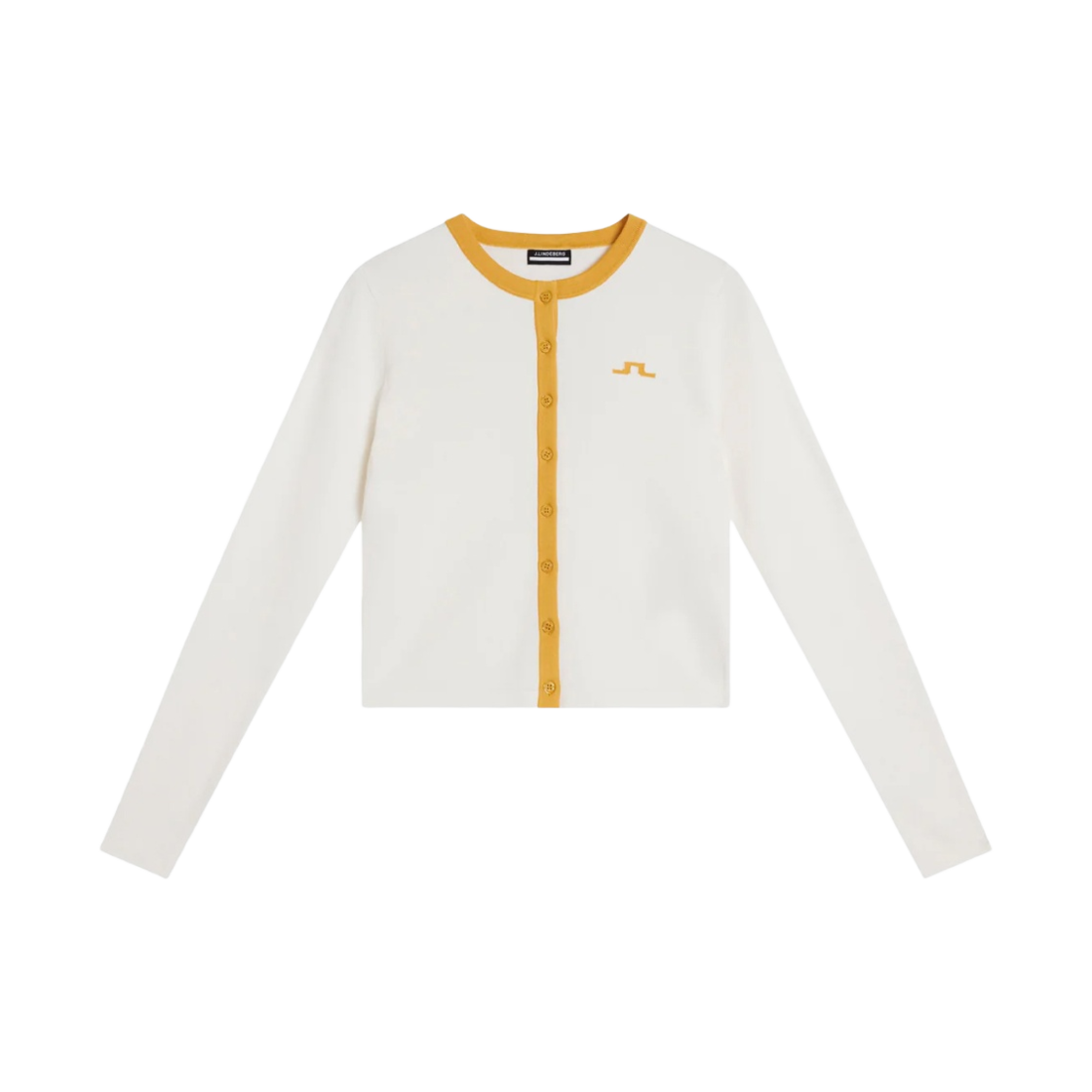 (W) 제이린드버그 프레다 니트 가디건 화이트((W) J.Lindeberg Freda Knitted Cardigan White) - 1