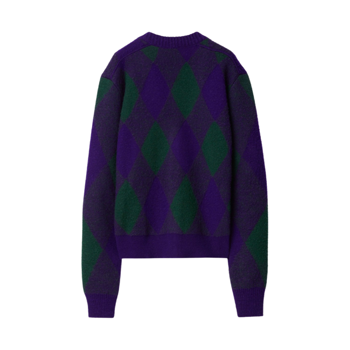 버버리 아가일 울 가디건 로얄(Burberry Argyle Wool Cardigan Royal) - 2