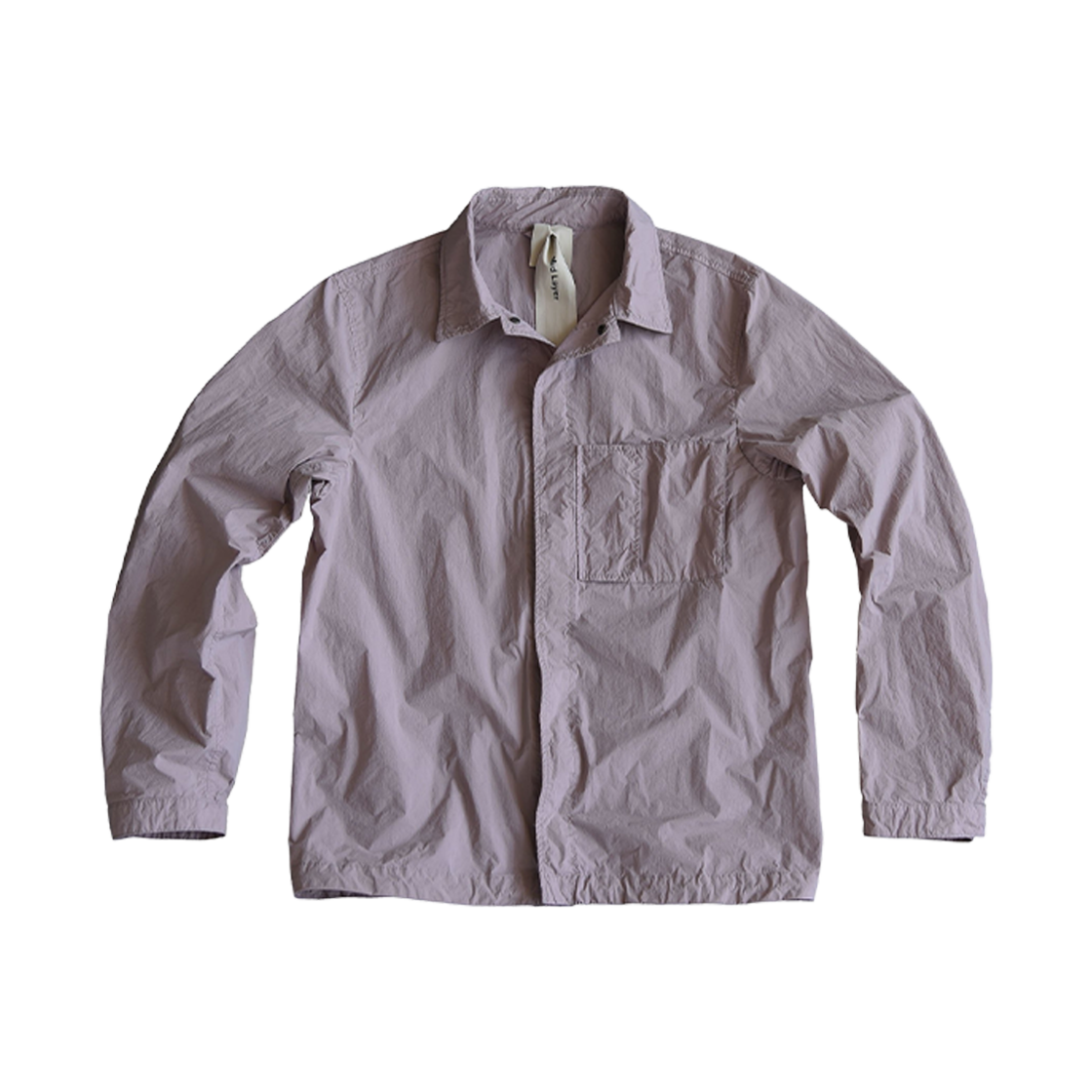 텐씨 나일론 택텔 오버셔츠 핑크 앤틱(Ten C Nylon Tactel Overshirt Pink Antique) - 1