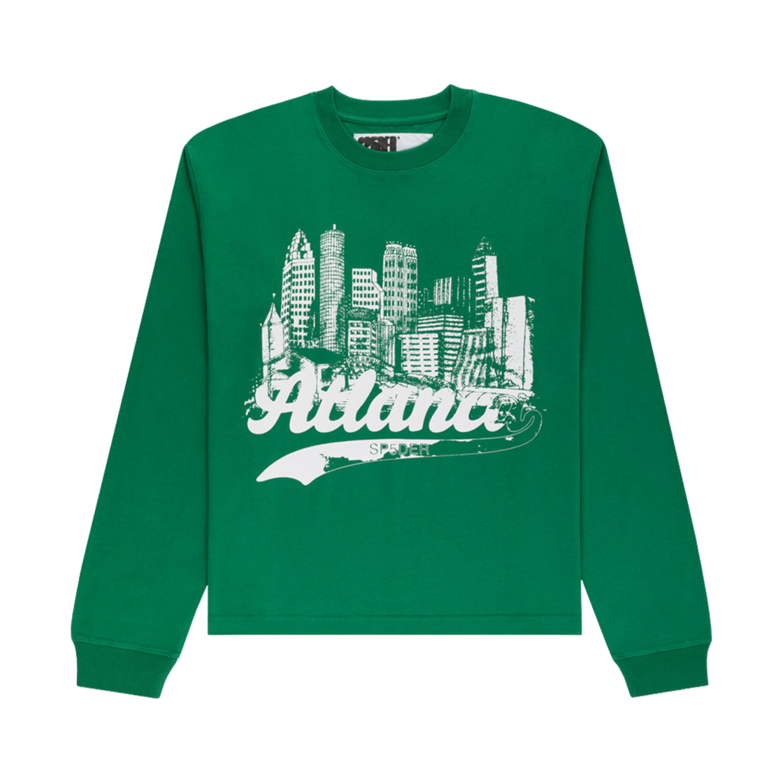 - Sp5der Copper Cove Long Sleeve T-Shirt Kelly Green