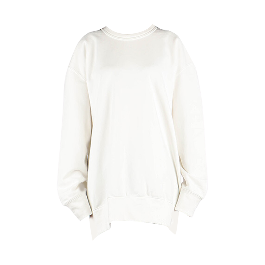 RI-T005-051-2 (W) Comme des Garcons Long Sleeve T-Shirt White