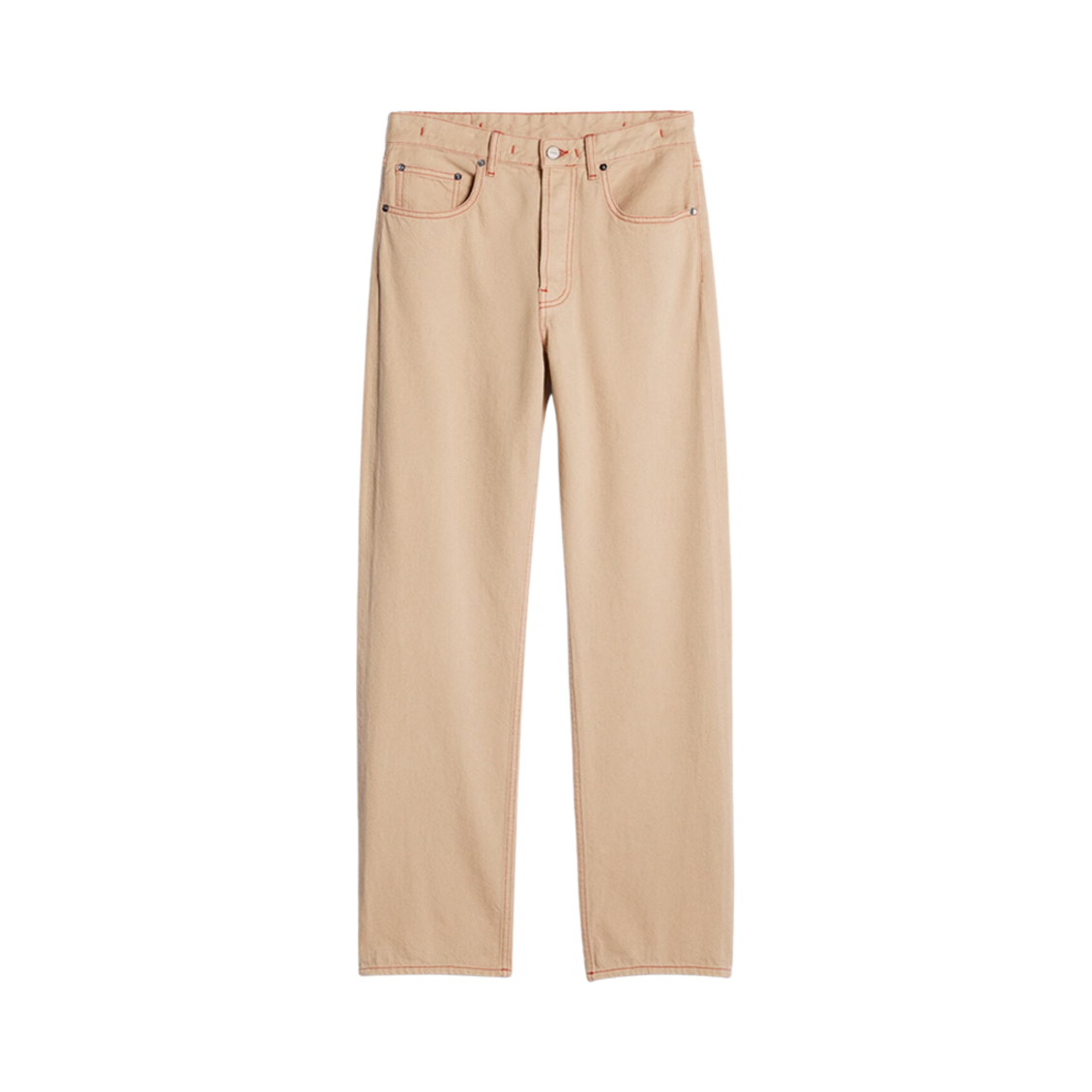 자크뮈스 르 드 니메스 프레사 스트레이트 진 베이지 테라코타(Jacquemus Le De Nimes Fresa Straight Jeans Beige Terracotta) - 1