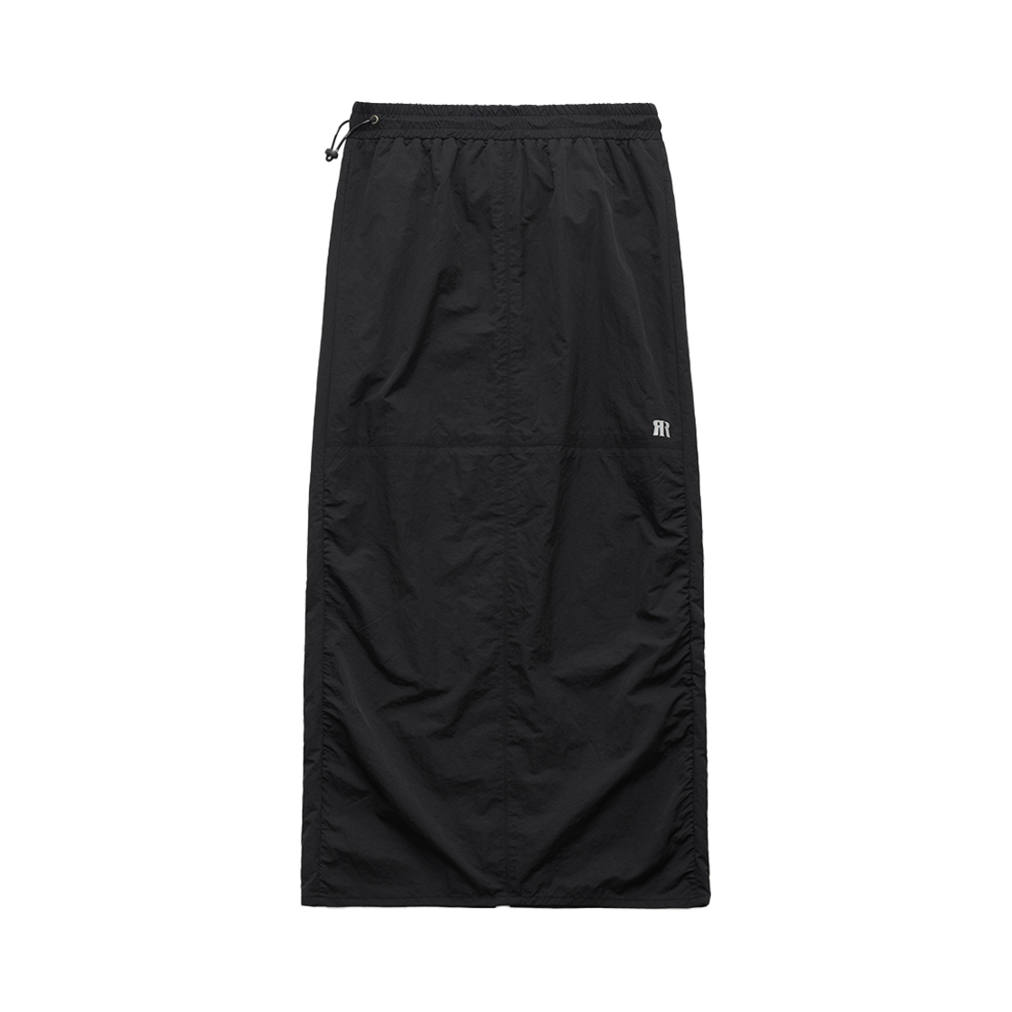 FV24C_SK03BK00 FARVEN Skater Banding Skirt Black