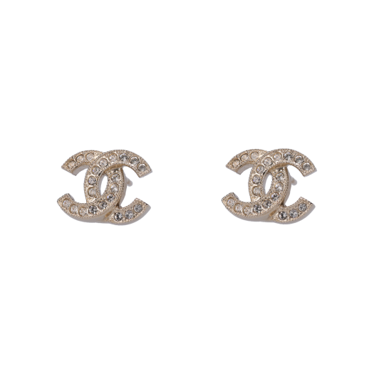 ITINUU3MWRF8 Chanel Earrings Metal Strass Gold Crystal