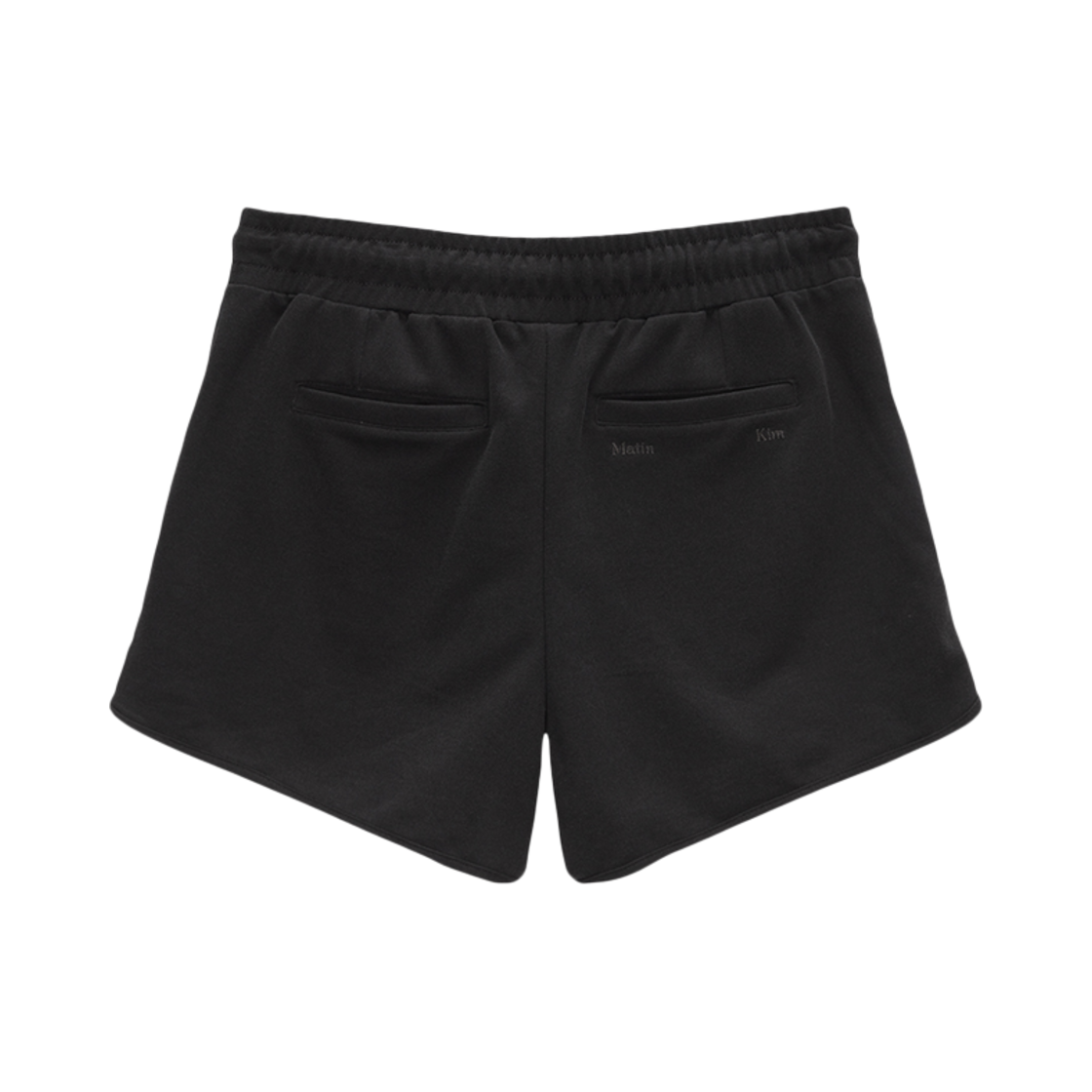 (W) 마뗑킴 스트링 밴딩 스웨트쇼츠 차콜((W) Matin Kim String Banding Sweatshorts Charcoal) - 2