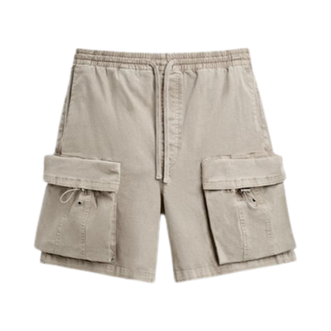 자라 페이디드 카고 웨이스트밴드 쇼츠 스톤(Zara Faded Cargo Bermuda Shorts Stone)