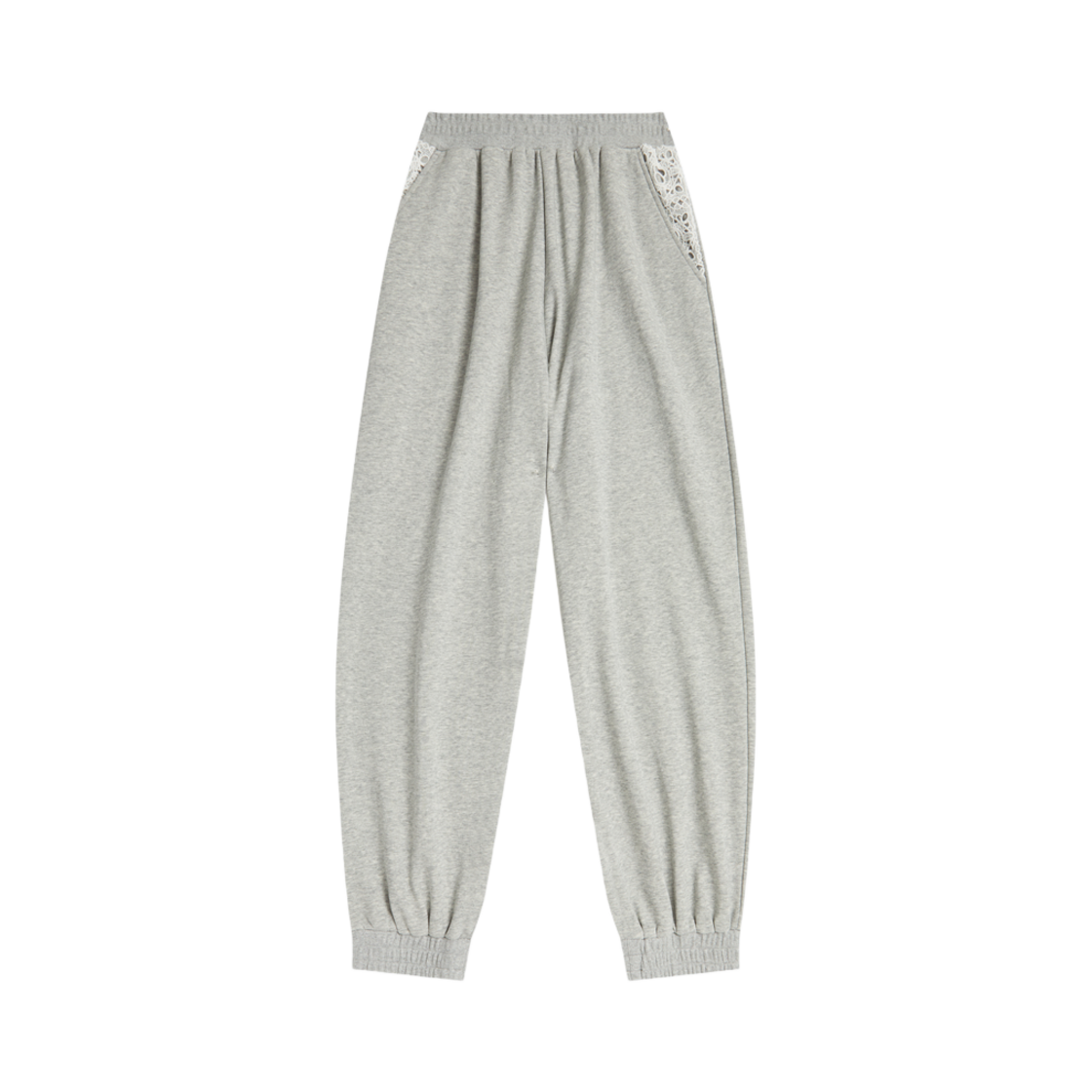 (W) 베이프 릴렉스드 팬츠 그레이((W) BAPE Relaxed Pants Grey) - 1