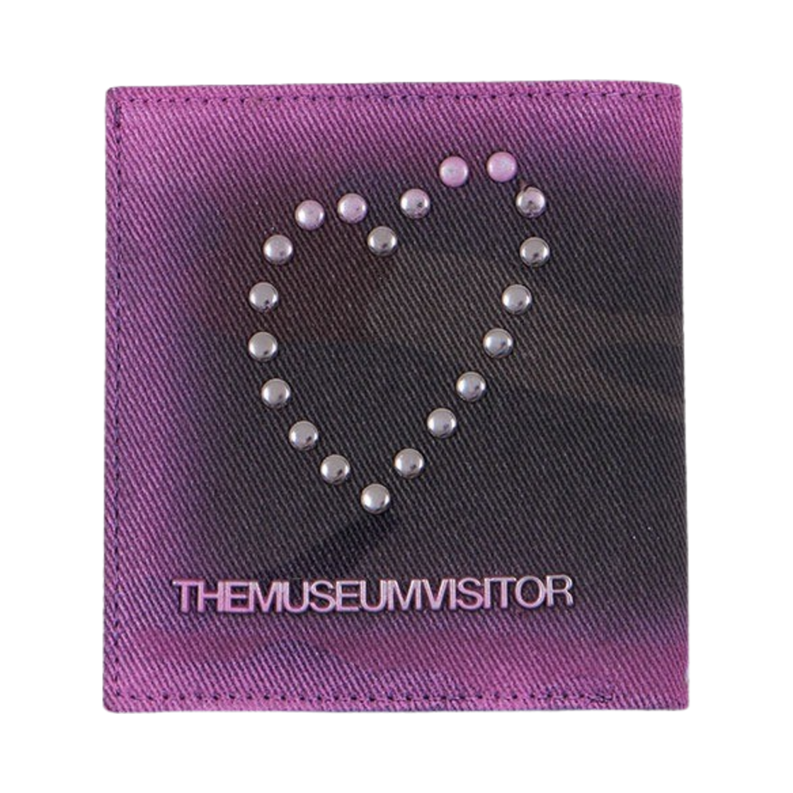 더뮤지엄비지터 하트 스터드 스프레이 월렛 카모