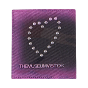 The Museum Visitor Heart Stud Spray Wallet Camo