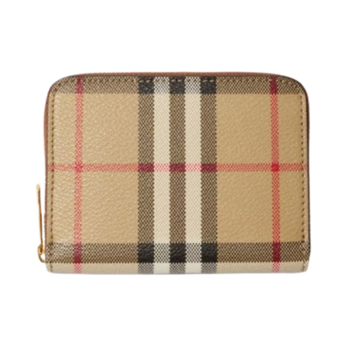 8094439 Burberry Small Vintage Check Wallet Archive Beige