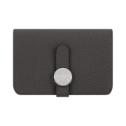 Hermes Dogon Card Holder Togo & Palladium Gris Etain