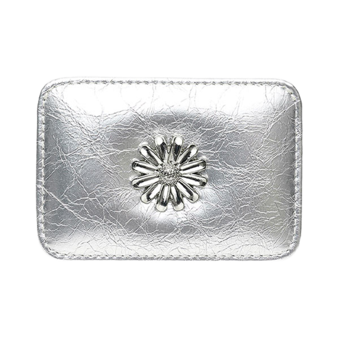 르마스크 데이지 슬림 미니 트랜스포테이션 카드 월렛 실버(Lemasque Daisy Slim Mini Transportation Card Wallet Silver) - 1