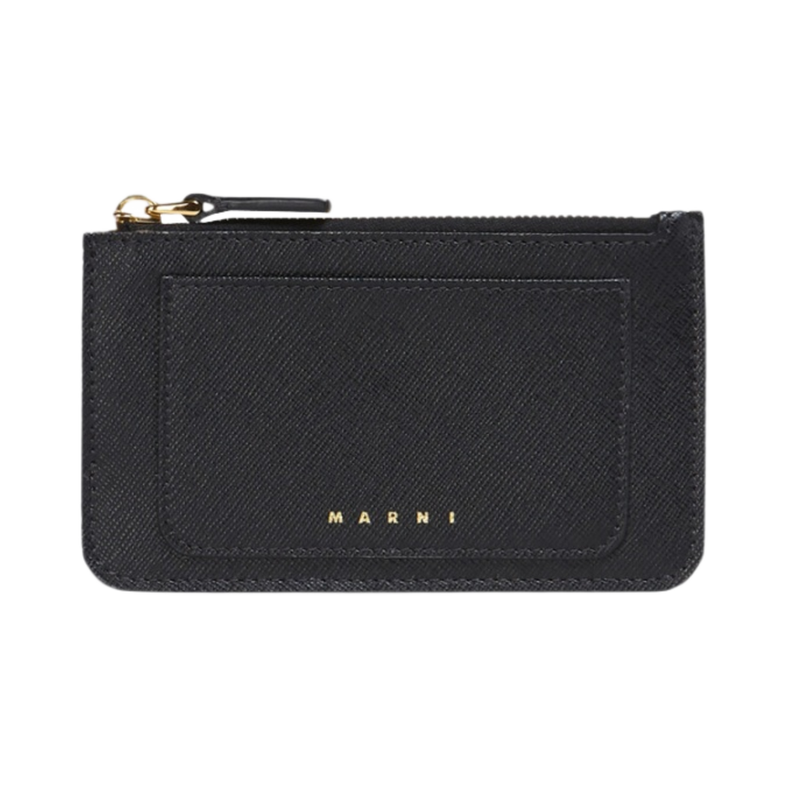 마르니 사피아노 레더 카드 케이스 블랙(Marni Saffiano Leather Card Case Black)